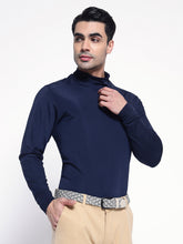 Jack Nicklaus Mock Neck Full Sleeves Polos