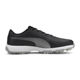 Puma Men’s Drive Fusion Tech MD Spiked Golf Shoes - Black/Silver
