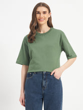 Oversized Essential T-Shirt For Men Sage Green
