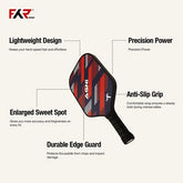 AGNI Carbon Fiber Pickleball Paddle for Power & Precision