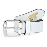 Jack Nicklaus Leather Belt - White