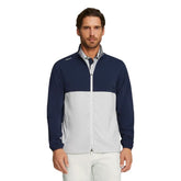 Puma Men's Monterey Wind Golf Jacket - Navy Blazer/Ash Gray