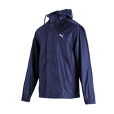 Puma Men’s Basic Regular Fit Rain Jacket - Navy