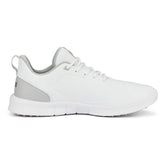 Puma Women's Laguna Fusion MD Spikeless Golf Shoes - White/Flat Light Gray