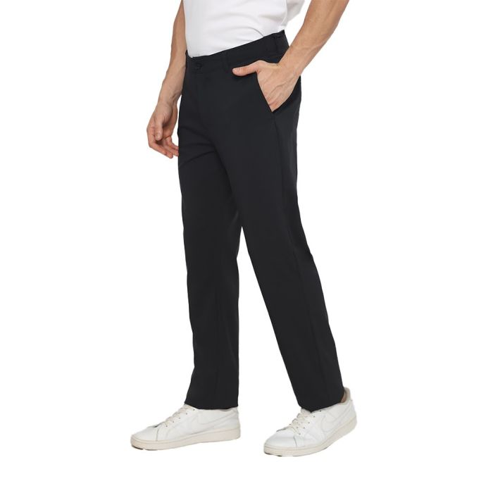 Jack Nicklaus Men’s Belli Premium Regular Fit Trousers- Caviar