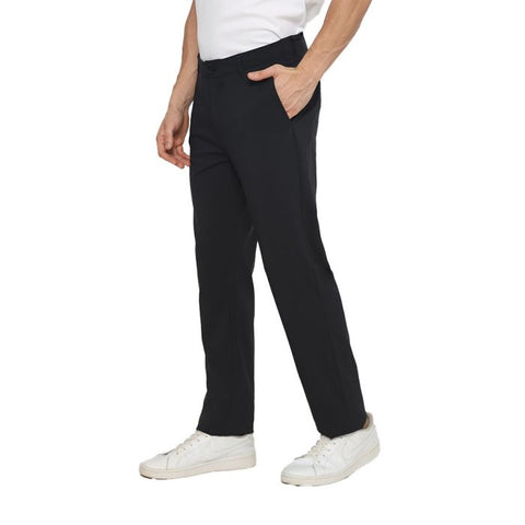 Jack Nicklaus Men’s Belli Premium Regular Fit Trousers- Caviar
