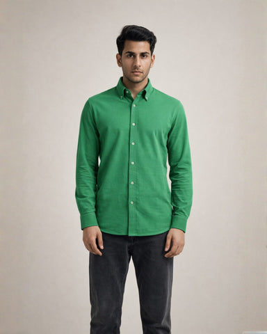 Zybe Long Sleeve Pique Polo Shirt