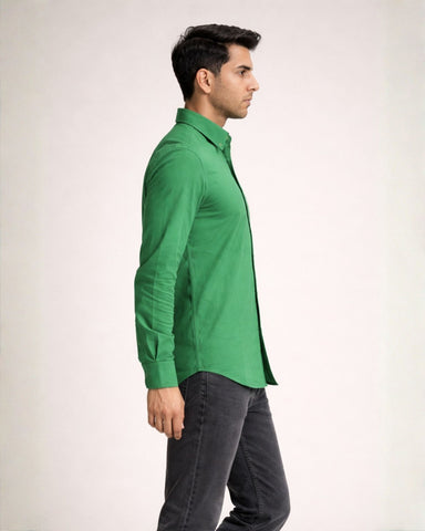 Zybe Long Sleeve Pique Polo Shirt
