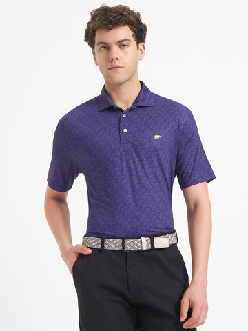 Premium Textured Polo Shirt – Modern Fit, Breathable Comfort