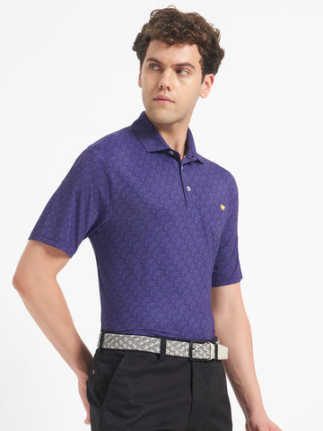 Premium Textured Polo Shirt – Modern Fit, Breathable Comfort