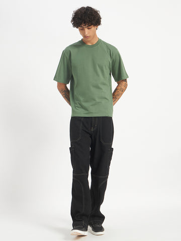Oversized Essential T-Shirt For Men Sage Green