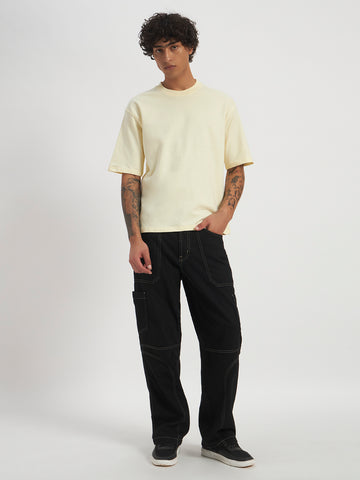 Oversized Essential T-Shirt For Men Ecru