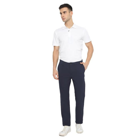 Jack Nicklaus Men’s Belli Premium Regular Fit Trousers - Classic Navy
