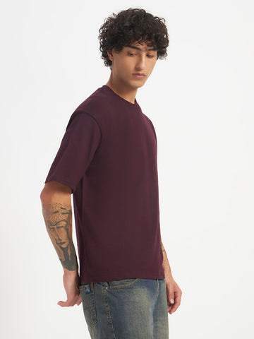 Oversized Essential T-Shirt For Men Dusty Purple