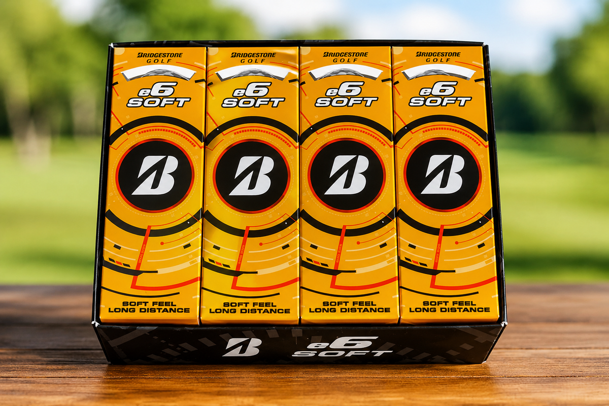 Bridgestone Golf e6 Soft Golf Balls – Long Distance & Soft Feel