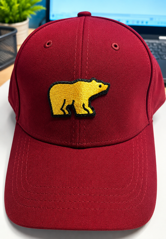 Jack Nicklaus Yellow Bear Embroidered Adjustable Golf Cap