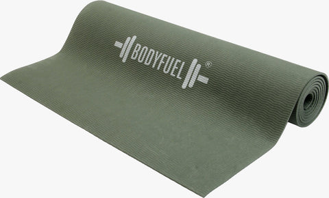 Bodyfuel Yoga Mat (Eva) Women and Men, Exercise mat for Workout, Yoga, Fitness Pilates and Meditation 4MM, 6MM, 10MM