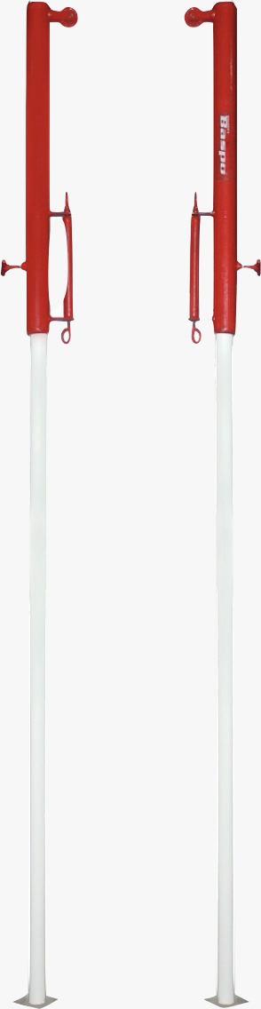 Volleyball Pole Adjustable 3” Pipe X 4” Pipe