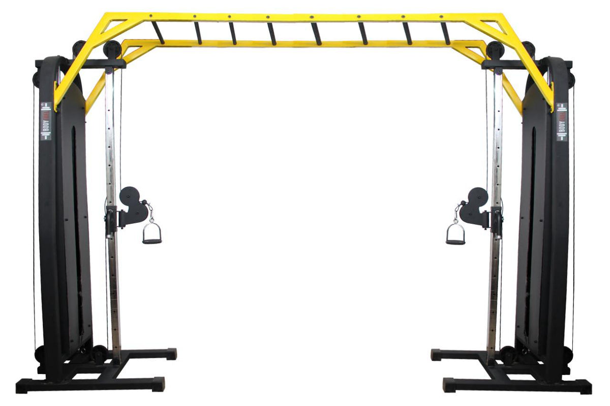 Cable Crossover With Monkey Bar
