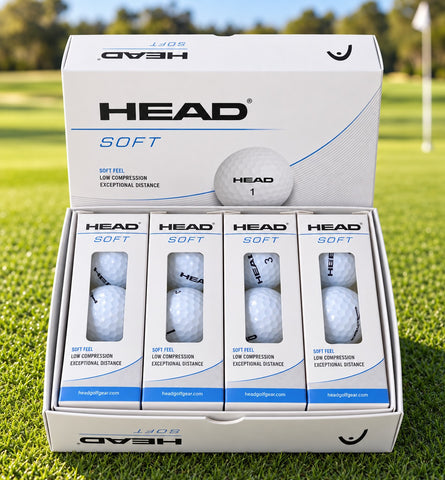 HEAD Soft Golf Balls – Soft Feel, Low Compression & Exceptional Distance