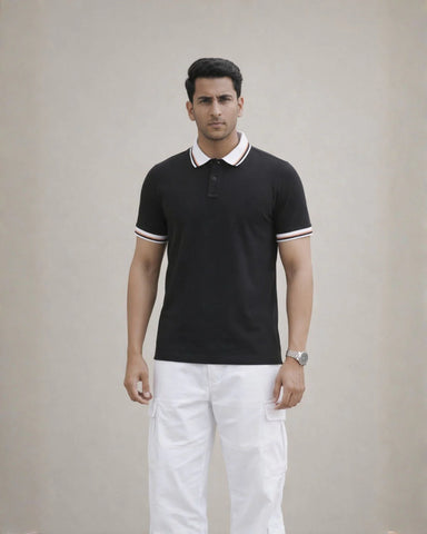 Zybe Heritage Stripe Polo