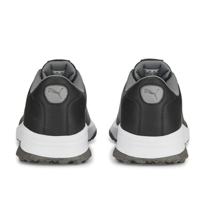 Puma Men’s Fusion Tech SL MD Spikeless Golf Shoes – Black/Quiet Shade