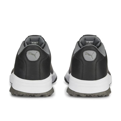 Puma Men’s Fusion Tech SL MD Spikeless Golf Shoes – Black/Quiet Shade