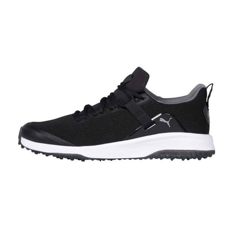 Puma Men’s Fusion EVO XW Spikeless Golf Shoes - Black/Quiet Shade