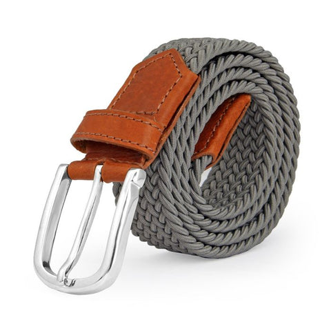 Jack Nicklaus Elastic Stretch Belt - Grey