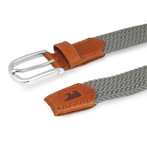 Jack Nicklaus Elastic Stretch Belt - Grey