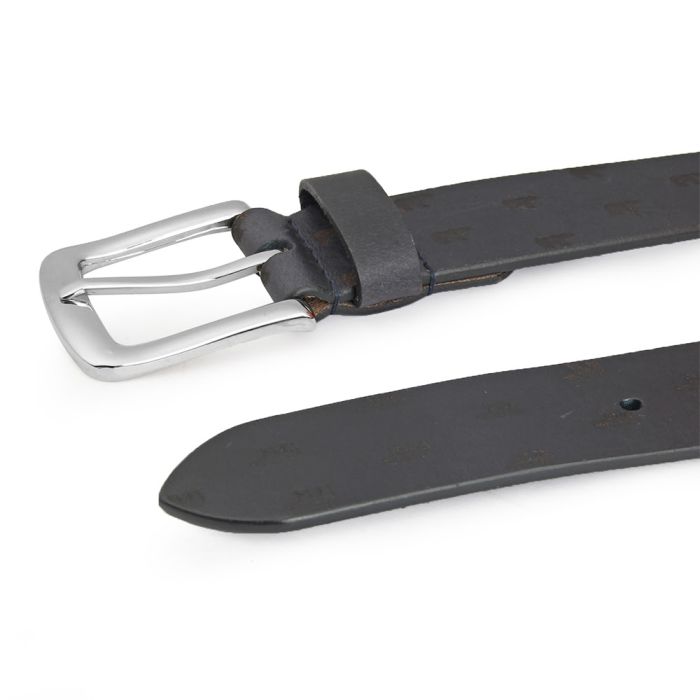 Jack Nicklaus Embossed Leather Belt - Black