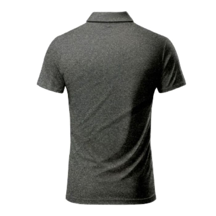 Jack Nicklaus Men's Melange Golf Polo T-Shirt - Dark Andhra