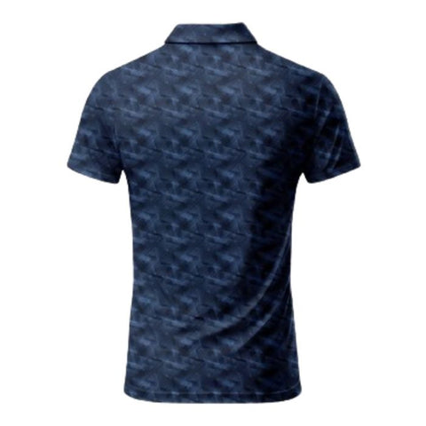 Jack Nicklaus Men's Printed Golf Polo T-Shirt - Blue