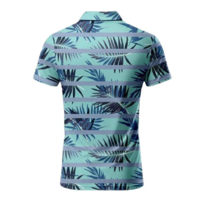 Jack Nicklaus Men's Printed Golf Polo T-Shirt - Sea Green