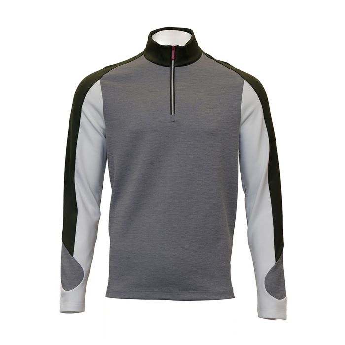 Jack Nicklaus Men's Color Block 1/4 Zip Pullover - Slate Street