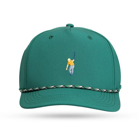 Jack Nicklaus Men’s Crouching Jack Tech Rope Adjustable Cap