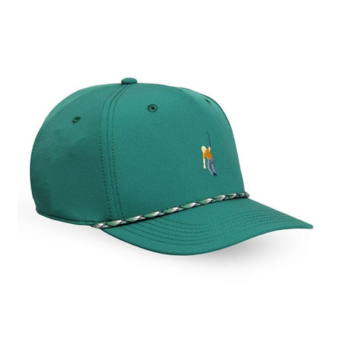 Jack Nicklaus Men’s Crouching Jack Tech Rope Adjustable Cap