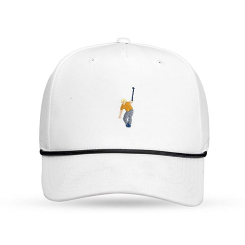 Jack Nicklaus Men’s Crouching Jack Tech Rope Adjustable Cap