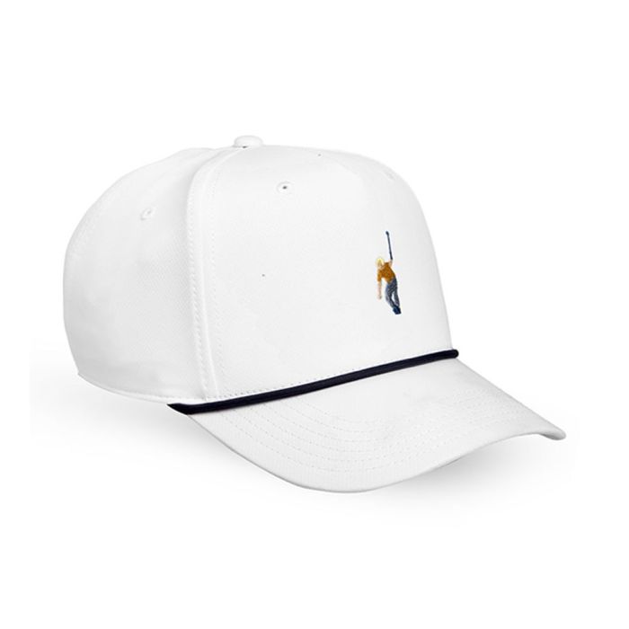 Jack Nicklaus Men’s Crouching Jack Tech Rope Adjustable Cap