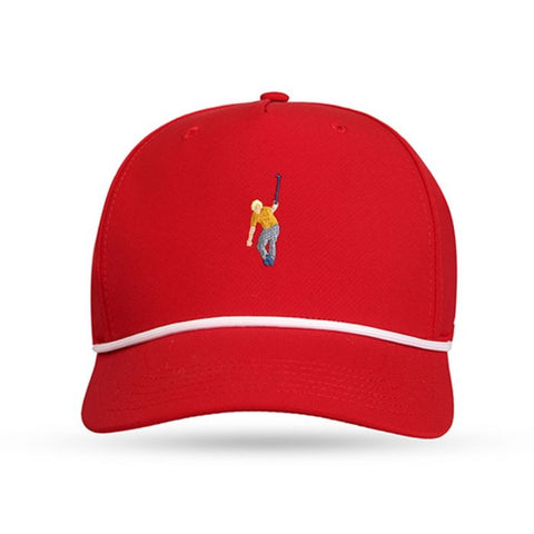 Jack Nicklaus Men’s Crouching Jack Tech Rope Adjustable Cap