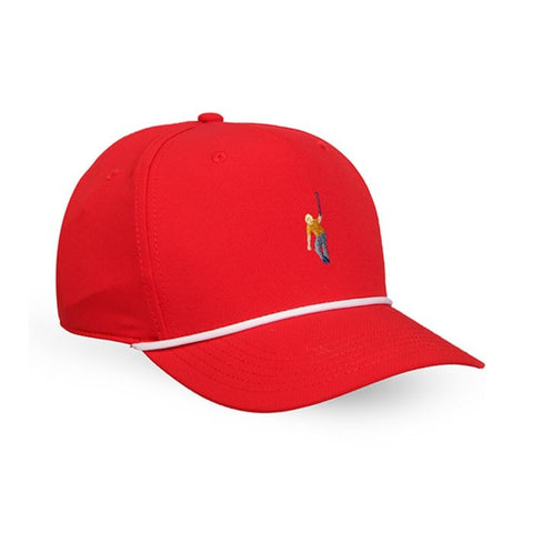 Jack Nicklaus Men’s Crouching Jack Tech Rope Adjustable Cap