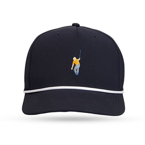 Jack Nicklaus Men’s Crouching Jack Tech Rope Adjustable Cap