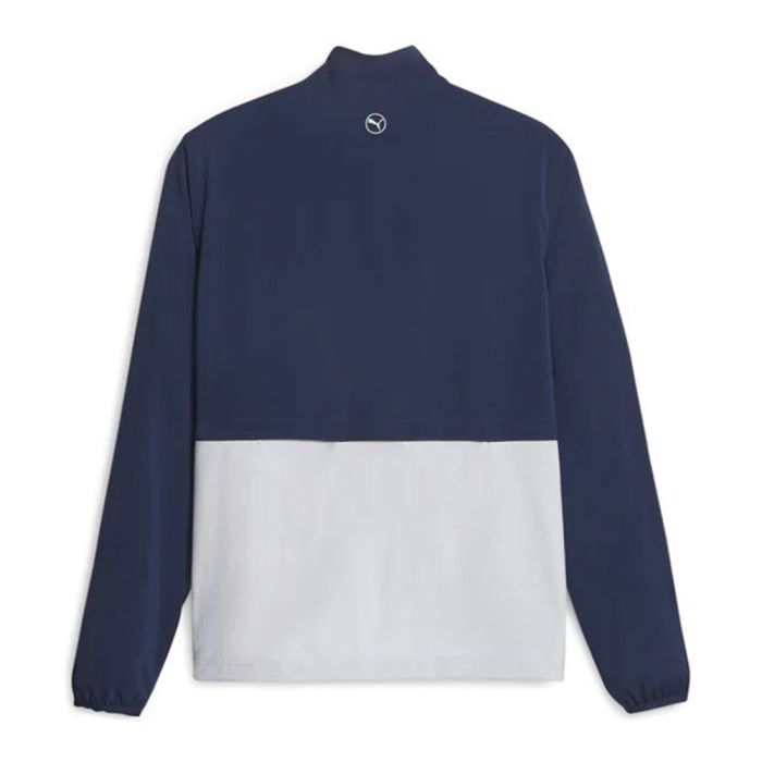 Puma Men's Monterey Wind Golf Jacket - Navy Blazer/Ash Gray