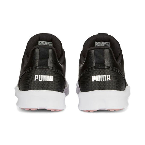 Puma Women's Laguna Fusion MD Spikeless Golf Shoes - Black/Rose Dust