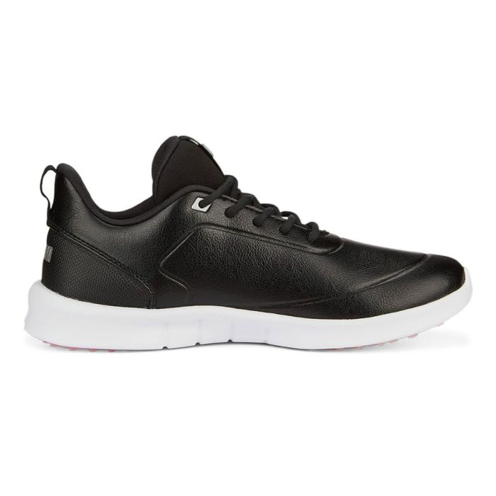 Puma Women's Laguna Fusion MD Spikeless Golf Shoes - Black/Rose Dust