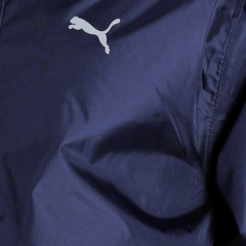 Puma Men’s Basic Regular Fit Rain Jacket - Navy