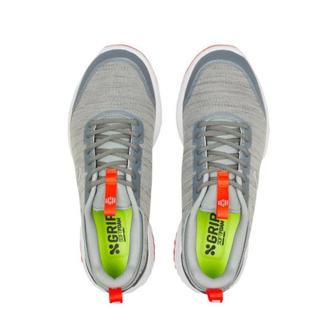 Puma Men’s Fusion Pro Spikeless MD Golf Shoes - Quarry/Silver/Red Blast