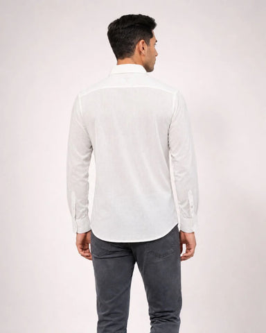 ZYBE Ivory Linen Shirt