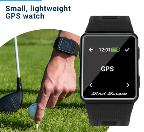 Shot Scope G3 Black Gps Golf Watch