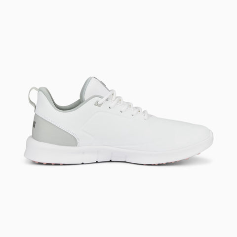 Puma Women's Laguna Fusion Golf Shoes - Puma White/Flat Light Grey